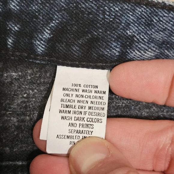 Sasson Mens 34 Vintage 80s Denim Acid Wash Jeans Archival Iconic Rare Investment - Picture 5 of 7